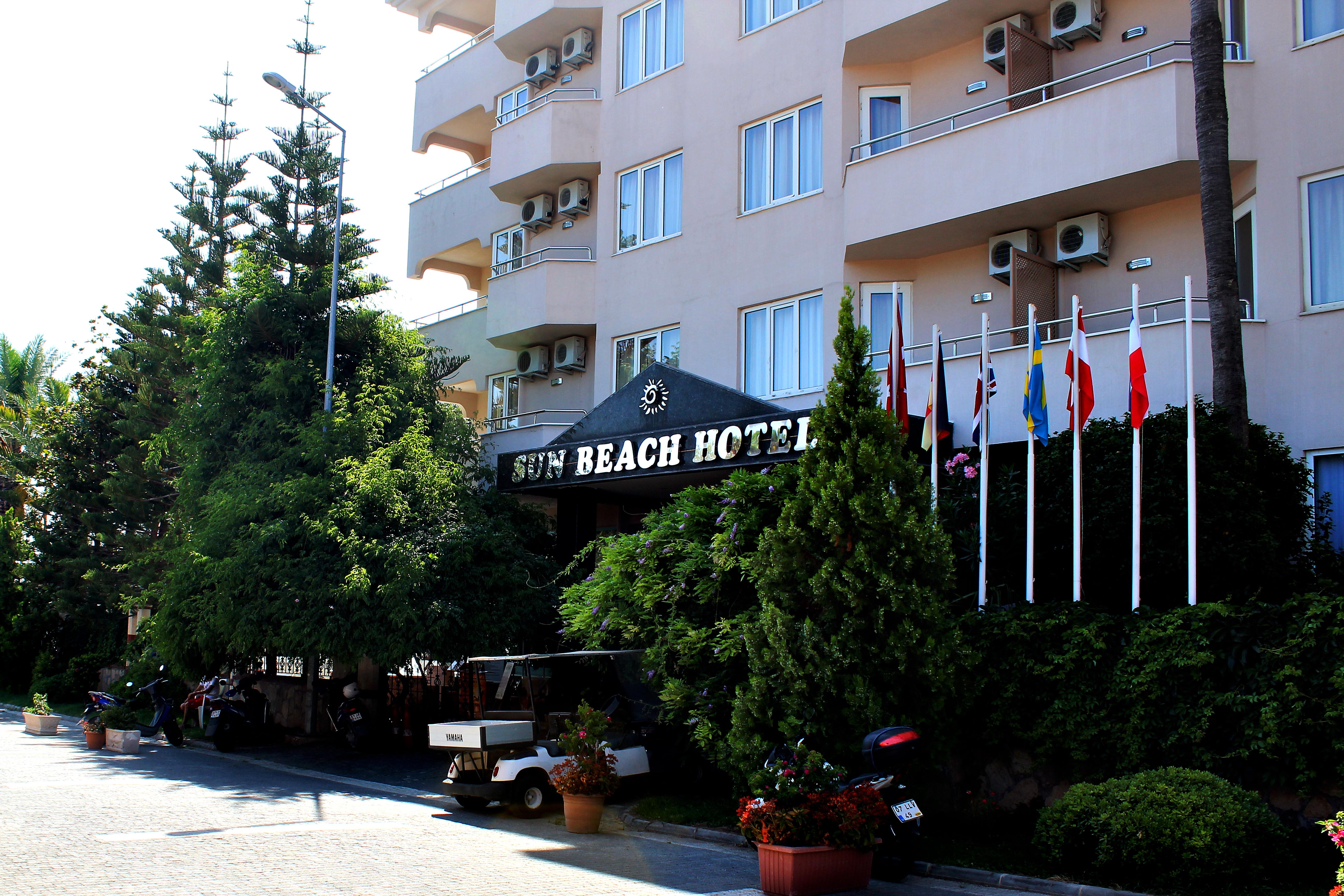Sun Beach Hotel Сиде Экстерьер фото